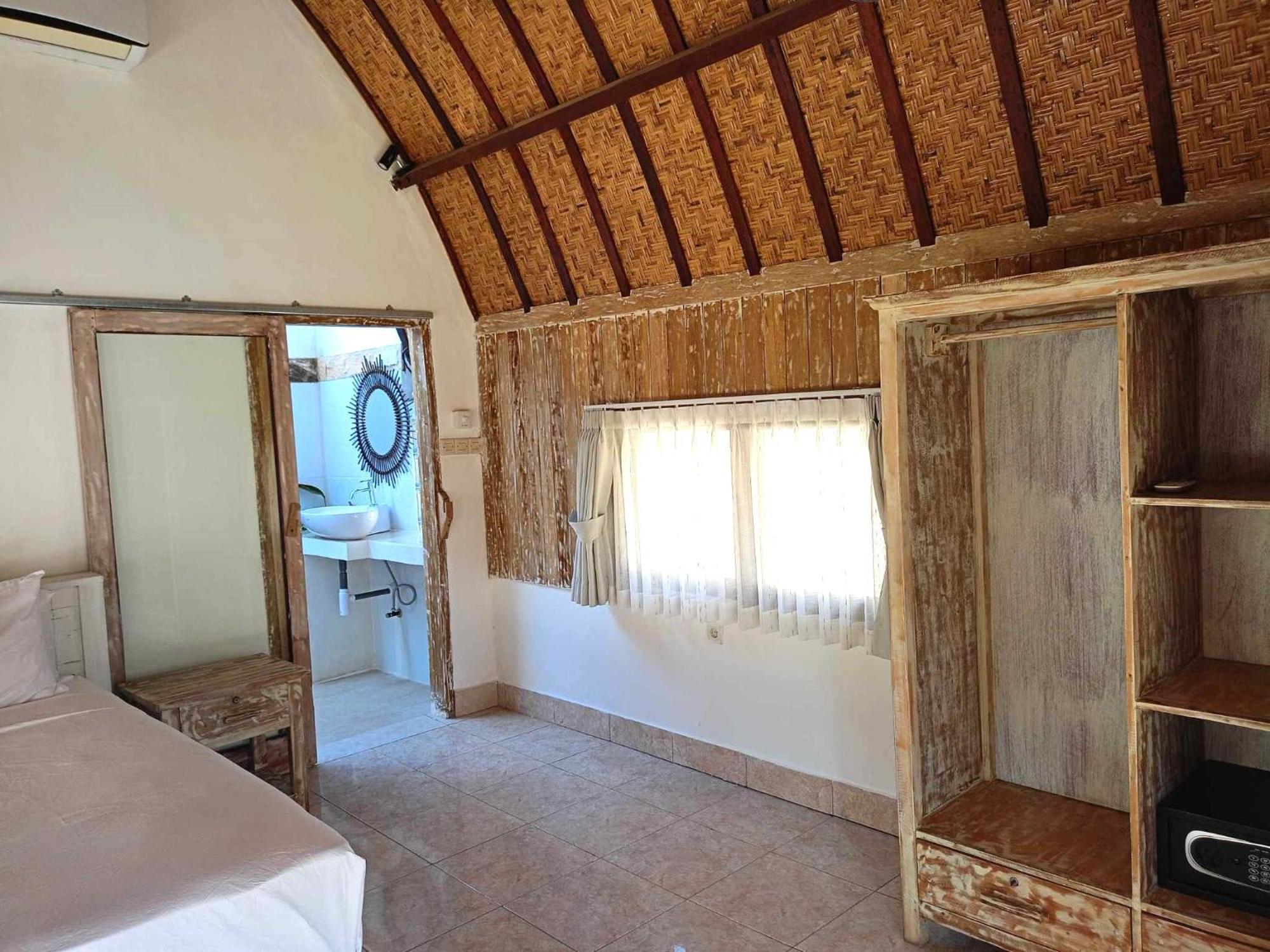 Bintang Tiga Bungalows Gili Air Dış mekan fotoğraf