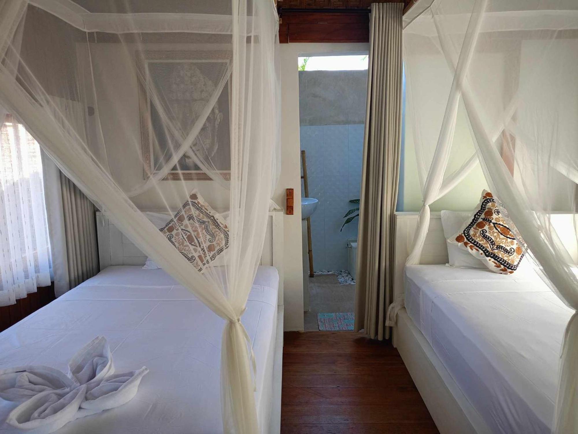 Bintang Tiga Bungalows Gili Air Dış mekan fotoğraf