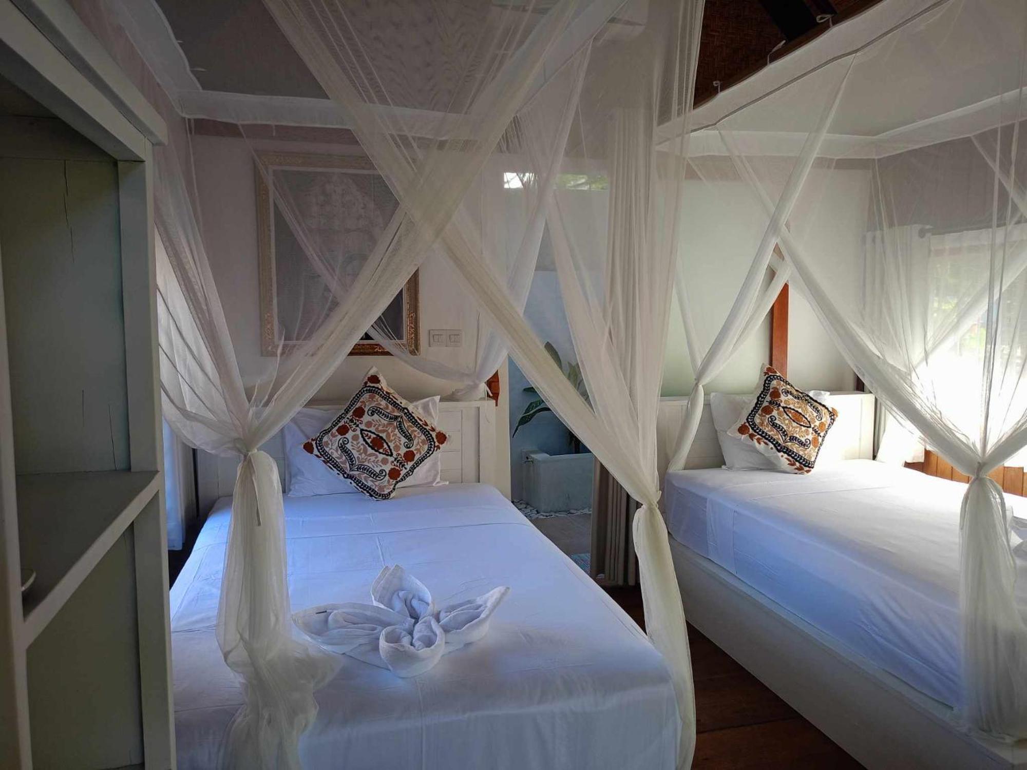 Bintang Tiga Bungalows Gili Air Dış mekan fotoğraf