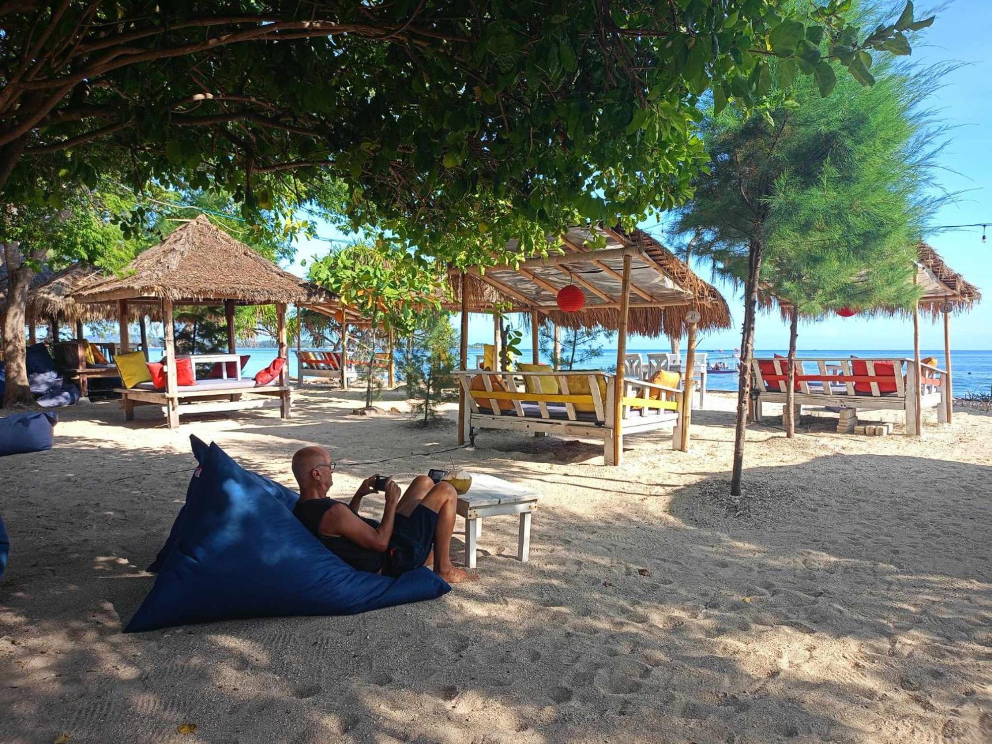 Bintang Tiga Bungalows Gili Air Dış mekan fotoğraf